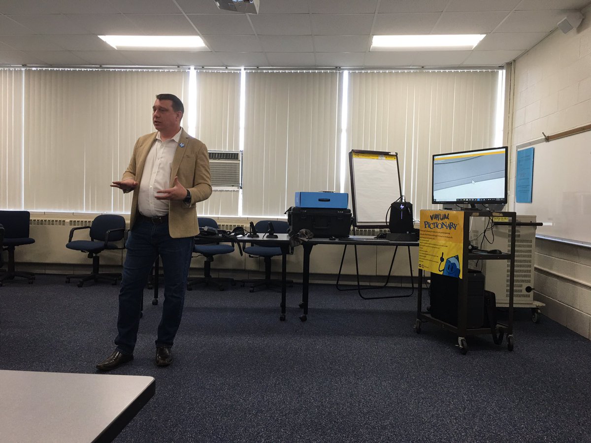 Exploring Virtual Reality applications for career and technology applications!!!#AACPSAwesome