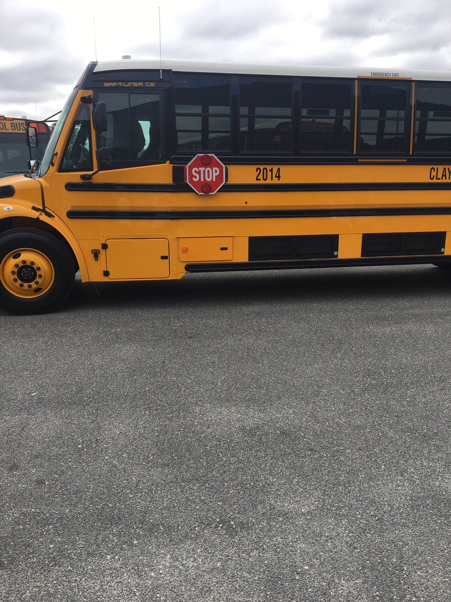 Clay County Transportaion excited about receiving our first 6 new buses. Appreciate our School District Leadership supporting this effort.
