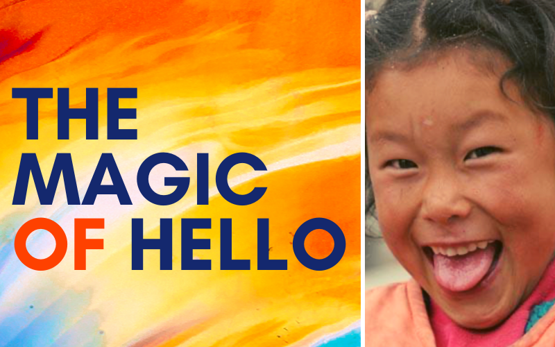 billapablasa's tweet photo. Hello is a magical and momentum-building word that puts into motion unseen forces that allows us to connect and embrace the world in ways we could have never imagined. And, quite frankly, the world could use a few more hellos. 

https://t.co/XYJVg6J7GG https://t.co/Gjq5Q2EOFu
