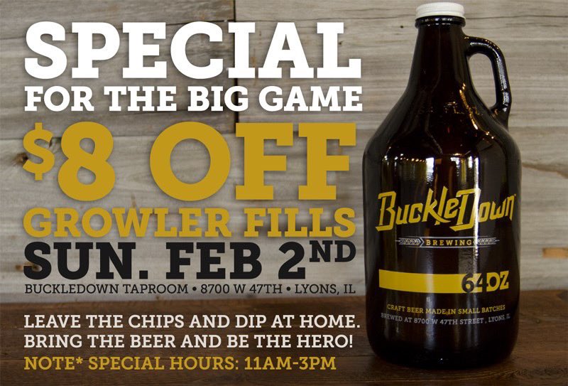 Not a sports bar; However, we've been making good beers for you to take other places. *Note that Sundays hours are limited: 11am-3pm.