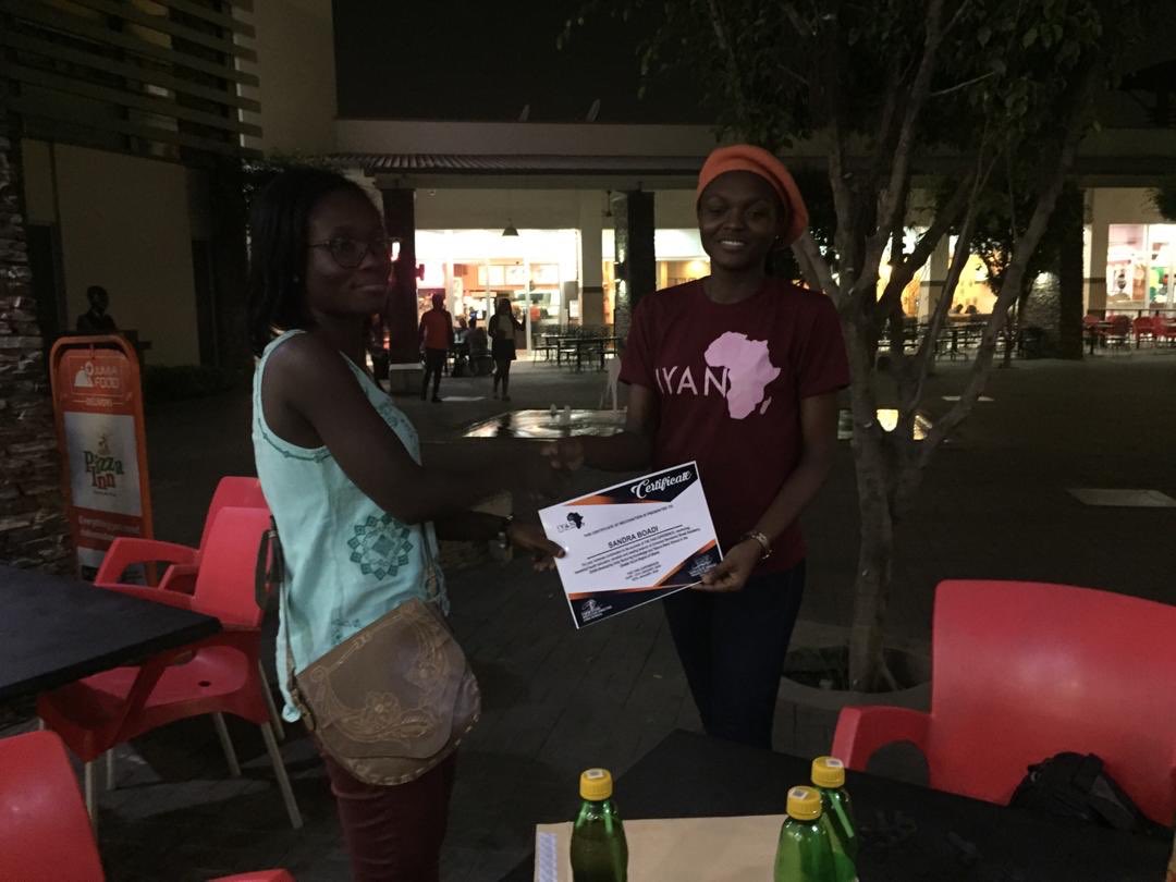 iyan_africa's tweet photo. All too soon @14sika ‘s volunteering journey has come to an end!

We are grateful to everyone who made the 1st ever #IYANEXPERIENCE a success &amp; also grateful to her for choosing to volunteer with us!
You can also volunteer with us!

#BeLikeAdwoa
#VolunteerWithIYANAFRICA😉👌 https://t.co/ExcoWhZvSU