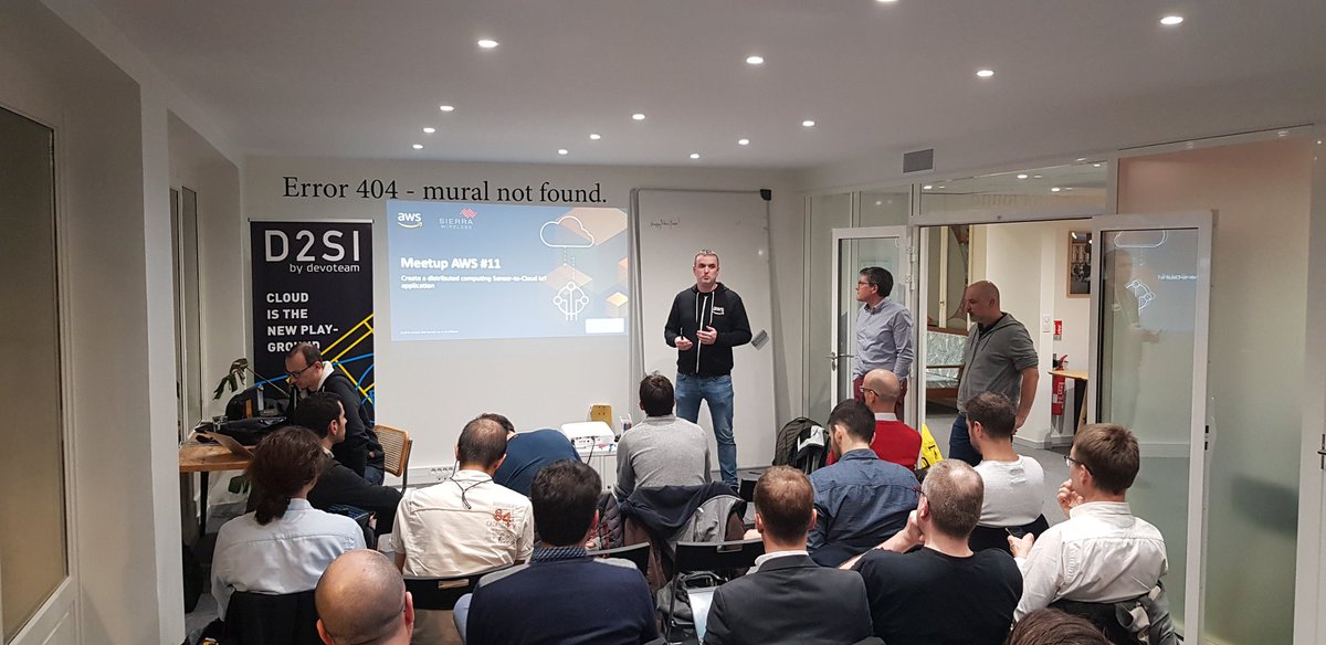 RevolveToulouse's tweet photo. Le meetup AWS  chez @d2siToulouse , c'est mainenant.
Merci @AWSFrance et @SierraWireless https://t.co/cuH1MZazKh