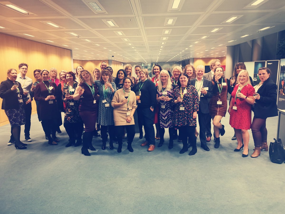 JoSutherlandPR's tweet photo. Aw what a great day at the @IWFM_WomeninFM conference. Well done to @hexagon_nikki & team for an absolute corker. Here are some shots that @Liz_Kentish & I bullied everyone into (in a loving way). Plus a pic of our lovely photographer. It's all about the unsung heroes. #WIFM2020 https://t.co/GaGngYDvB9