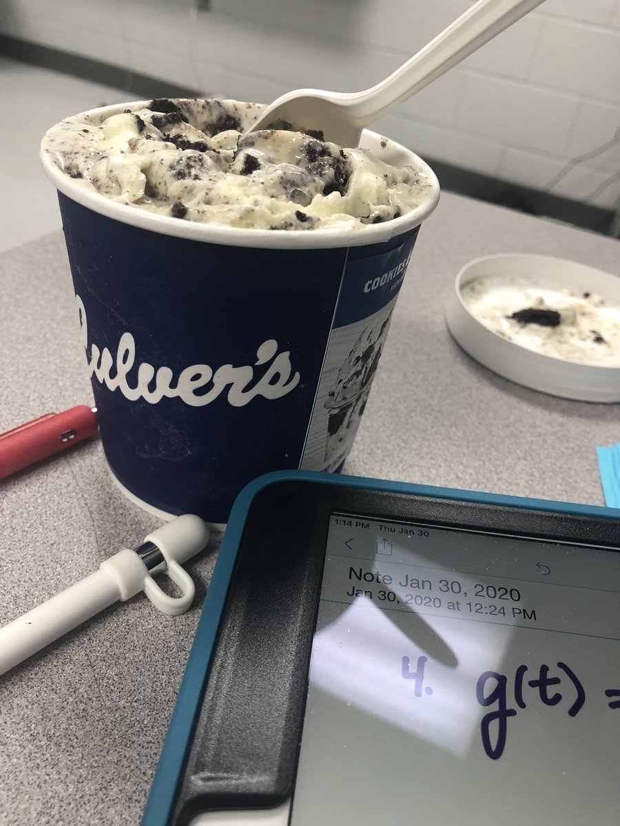 CowculusQueen's tweet photo. When two of your #COWculus students bring you cookies and cream ice cream just because. 🥰 They said it sort of resembles cow print. 🤣 #iteachmath #mtbos #bestdayeverrrrr #myCOWculusclassroom 🐮 https://t.co/PlwL9ySFnf