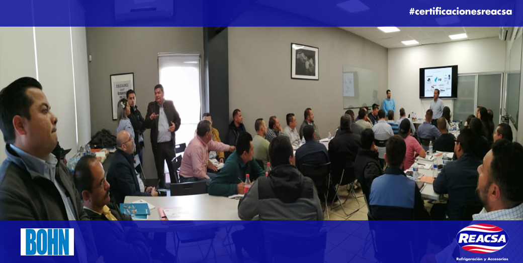 reacsamx's tweet photo. Certificación REACSA impartido por BOHN para técnicos, vendedores y gerentes 👷📑
#reacsa #bohn #certificación #mexicali #sucursalmexicali https://t.co/5ytr3jrpHG