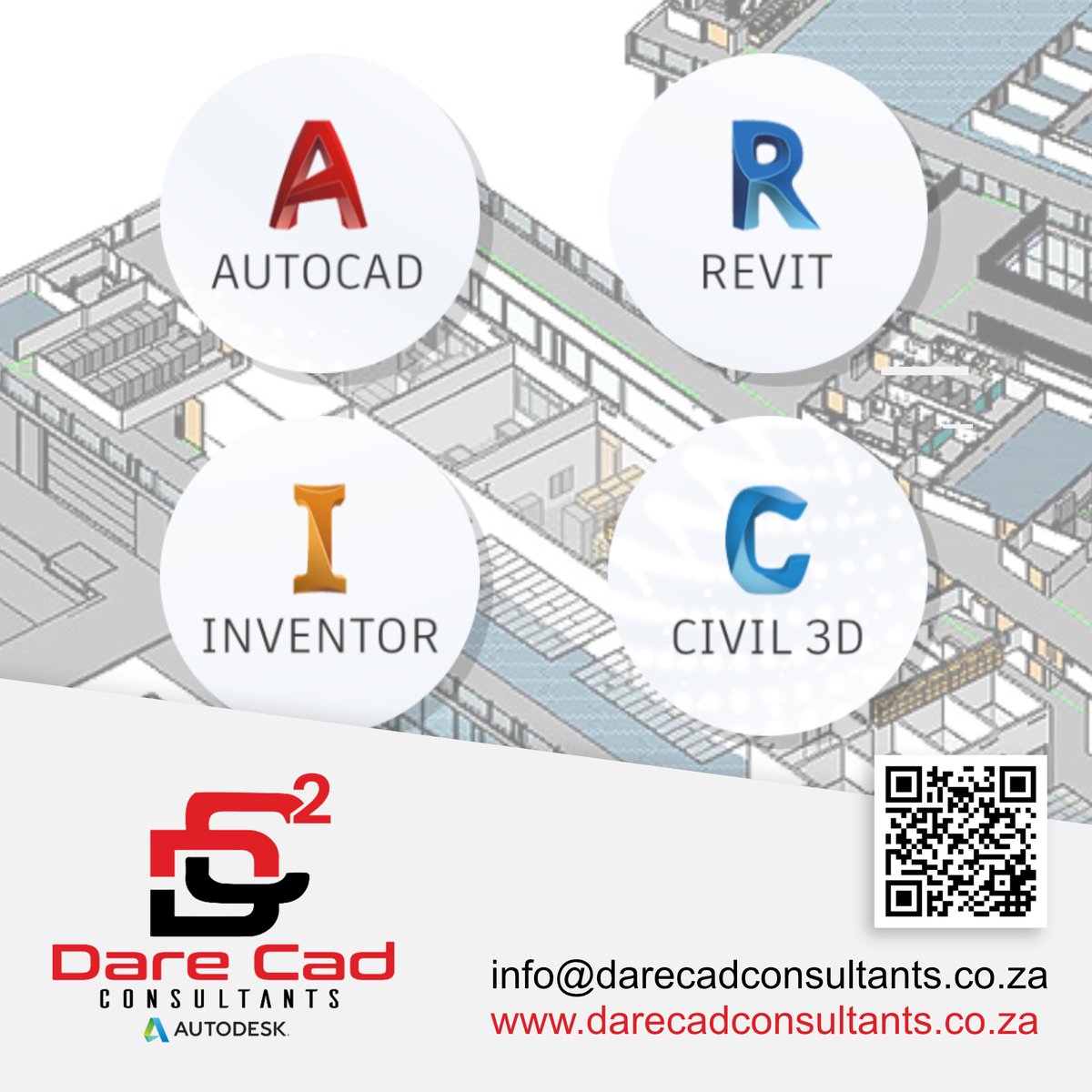 DareCad's tweet photo. Autodesk Computer Aided Design Training in:

- Civil 3D
- Autocad
- Revit
- BIM 360

To fund a student/s follow the link: https://t.co/4VKByu4kZg

#YouthEmploymentViaCAD #Civil3D #AutoCad #Revit #Inventor #BIM360 https://t.co/jfiA39pKO0