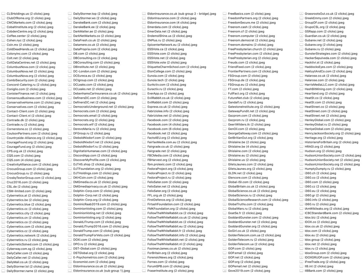 33/ APPENDIX 1 : ii)  http://CLSHOLDINGS.US&nbsp; -  http://IBBBANK.com&nbsp;