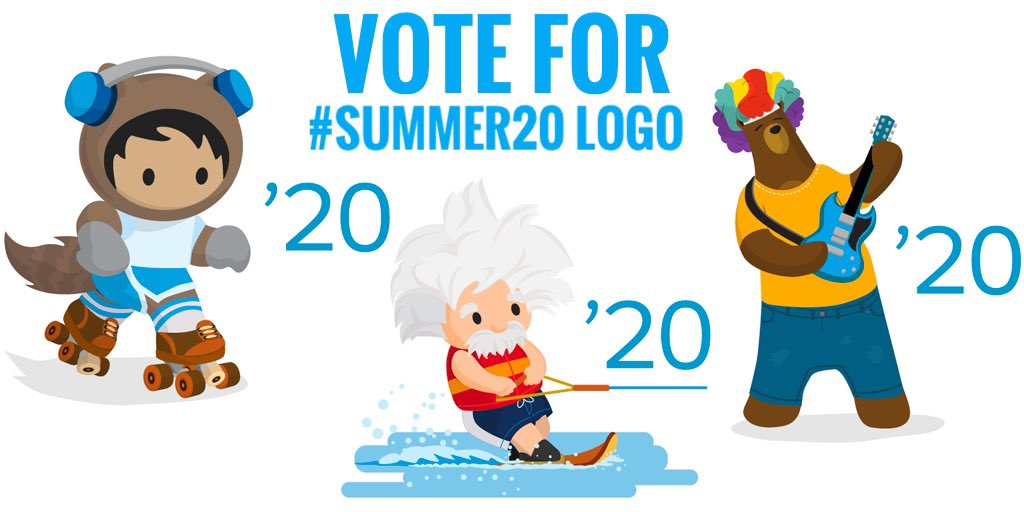 saimanojaki's tweet photo. Hey #ohana Time to choose the #Summer20 Logo
So are you #TeamCodey ? #TeamEinstein? Or #TeamAstro?
Vote here https://t.co/kZuFwyqbGD
Hurry Up!!
@salesforce @trailhead https://t.co/6ifhArs6nb