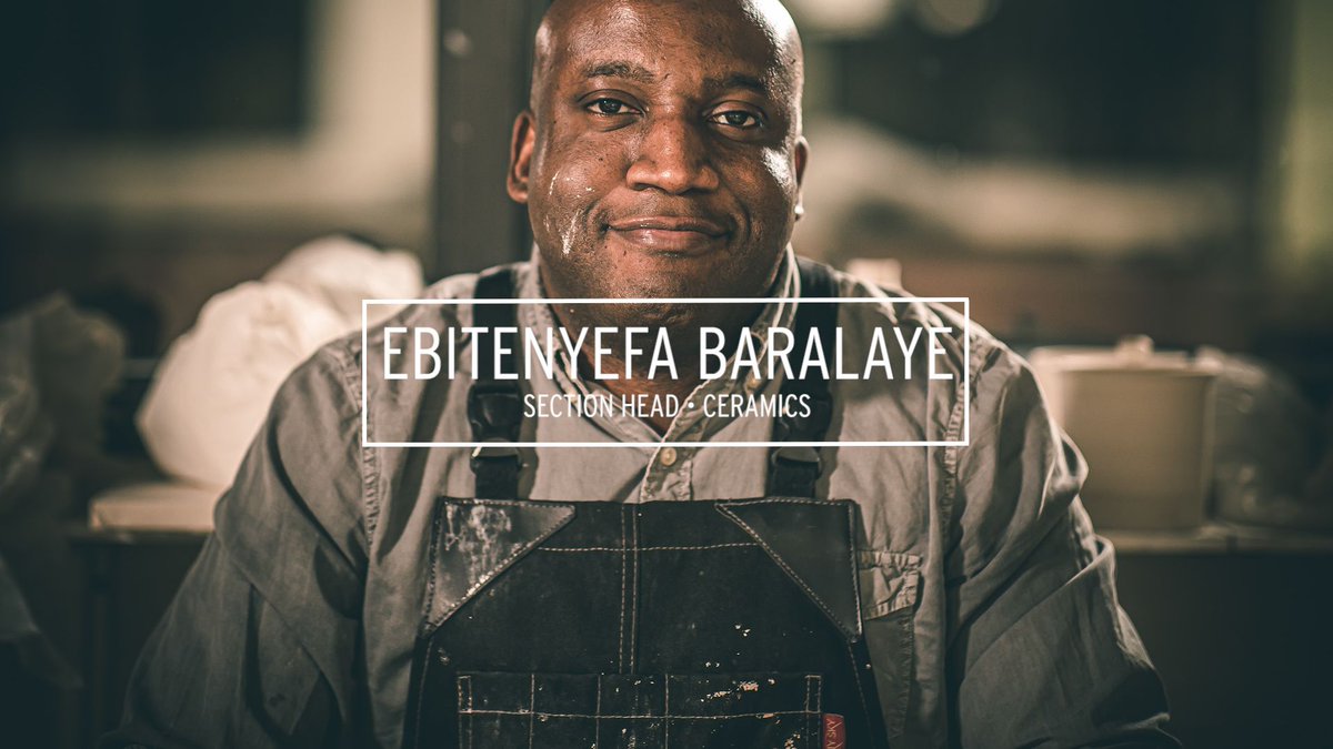 CCS_Detroit's tweet photo. “I spend a lot of time looking at things and, for me, there’s a really rich intimacy in the engagement that we have as human beings with clay."
https://t.co/SjXeB1NBLB

This is Ebitenyefa Baralaye, watch him work. https://t.co/JeSvEN4l3M