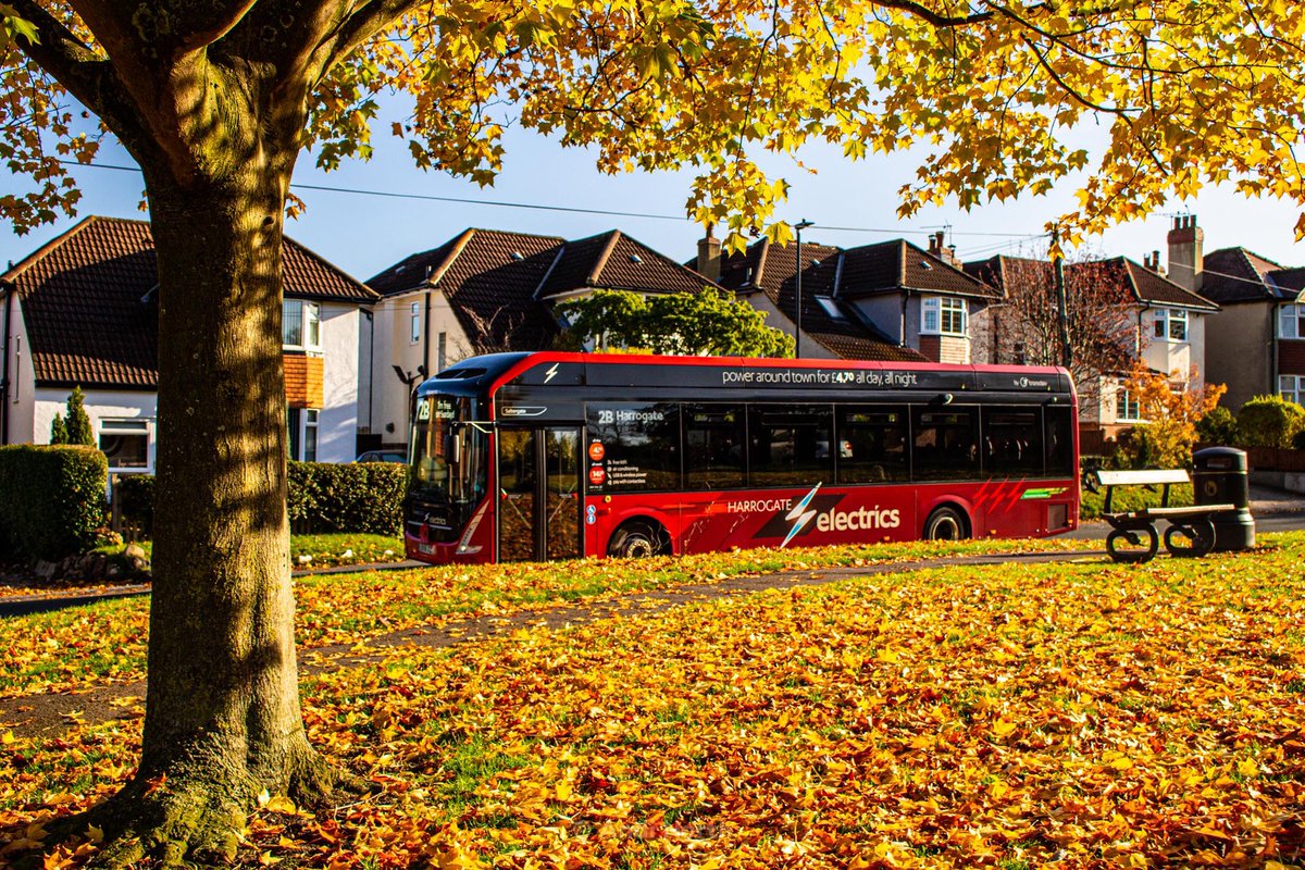 Really pleased, proud and grateful that <a href="/BidHarrogate/">Harrogate BID</a> are again back to support #SundayFreeway. Between us and our supporters, we have nearly doubled customer numbers - and so people coming into town by bus - on a Sunday on our amazing #HarrogateElectrics buses!