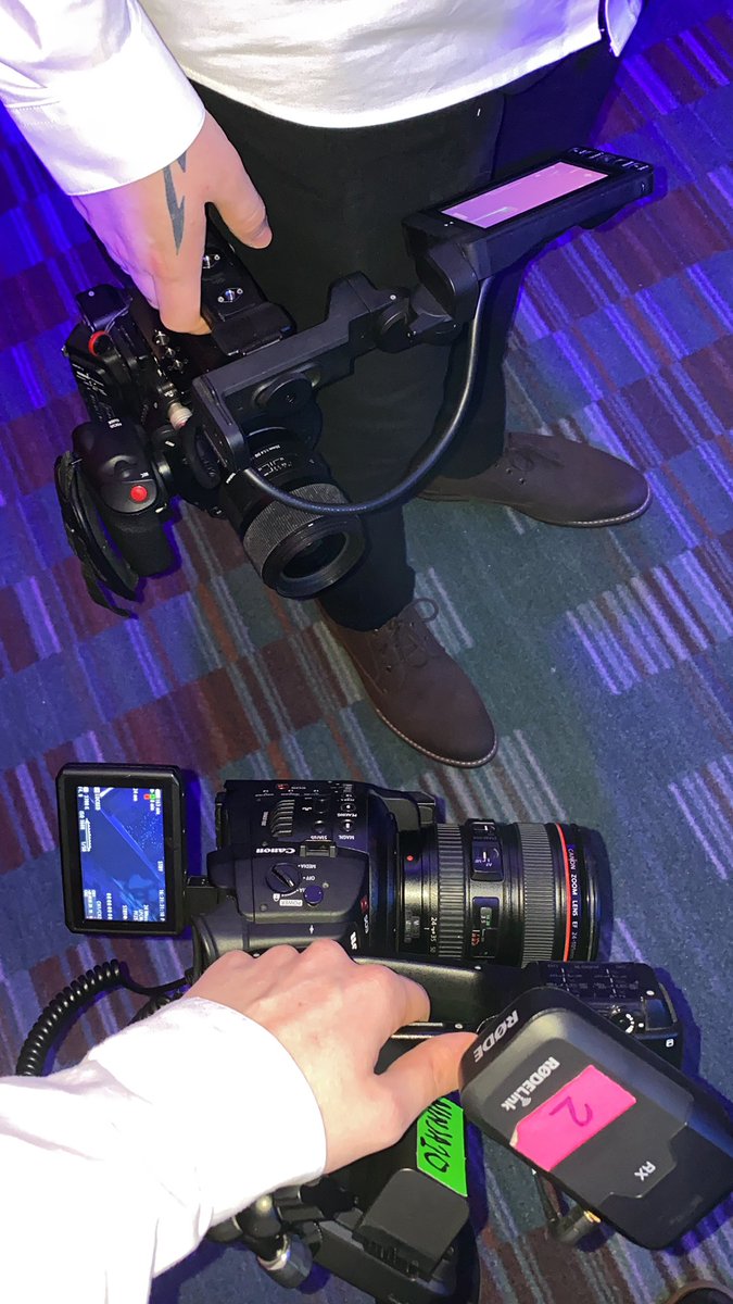 We’re here filming the #BEA2020