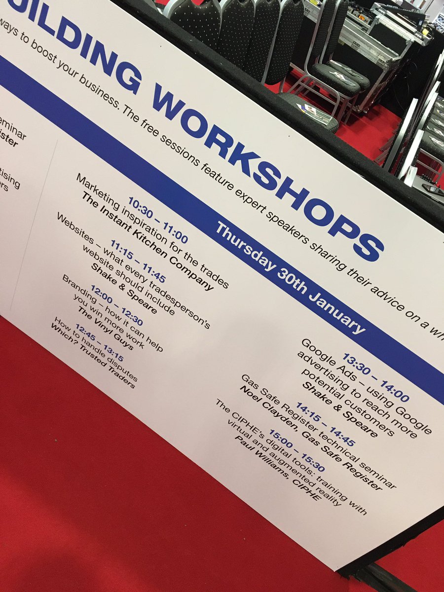 TIKC_UK's tweet photo. @toolfair @ProBuilderLive @Elexshow 

A great day presenting and learning at @Yourallypally along with Alex from @TheVinylGuys and Grant, Penny and Grey from @ShakeandSpeare 

Looking forward to the next one 🤞👍

#toolfair #branding #marketing #trades #website #TradesTalk https://t.co/zxwoVBvRYs