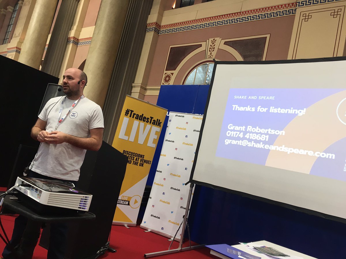 TIKC_UK's tweet photo. @toolfair @ProBuilderLive @Elexshow 

A great day presenting and learning at @Yourallypally along with Alex from @TheVinylGuys and Grant, Penny and Grey from @ShakeandSpeare 

Looking forward to the next one 🤞👍

#toolfair #branding #marketing #trades #website #TradesTalk https://t.co/zxwoVBvRYs