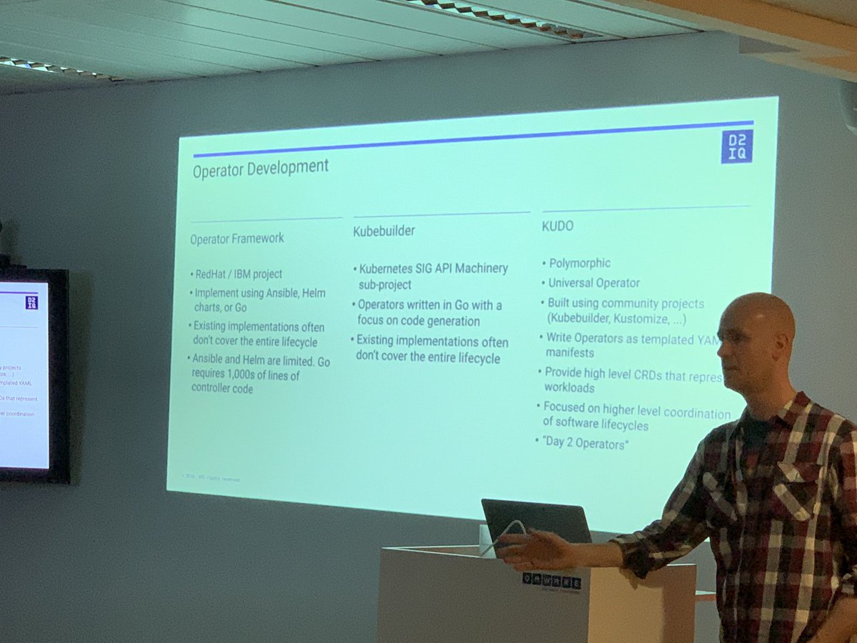 alex0ptr's tweet photo. Reliable stateful workloads on #Kubernetes aren’t easy to operate, backup and upgrade. https://t.co/gSauArMgJe makes it easy to re-use operators and operator patterns without having to code!🤯 @yankcrime @D2iQ @qaware #cloudnativenerd https://t.co/e695RJnDHr
