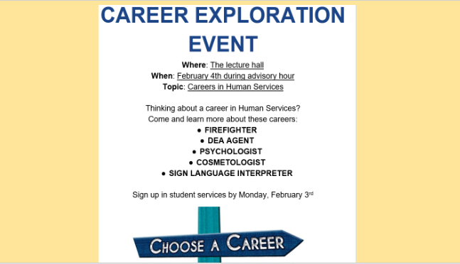 ReadySlcs's tweet image. South Lyon High School Students join us on Tuesday, February 4th to learn more about Human Services careers!