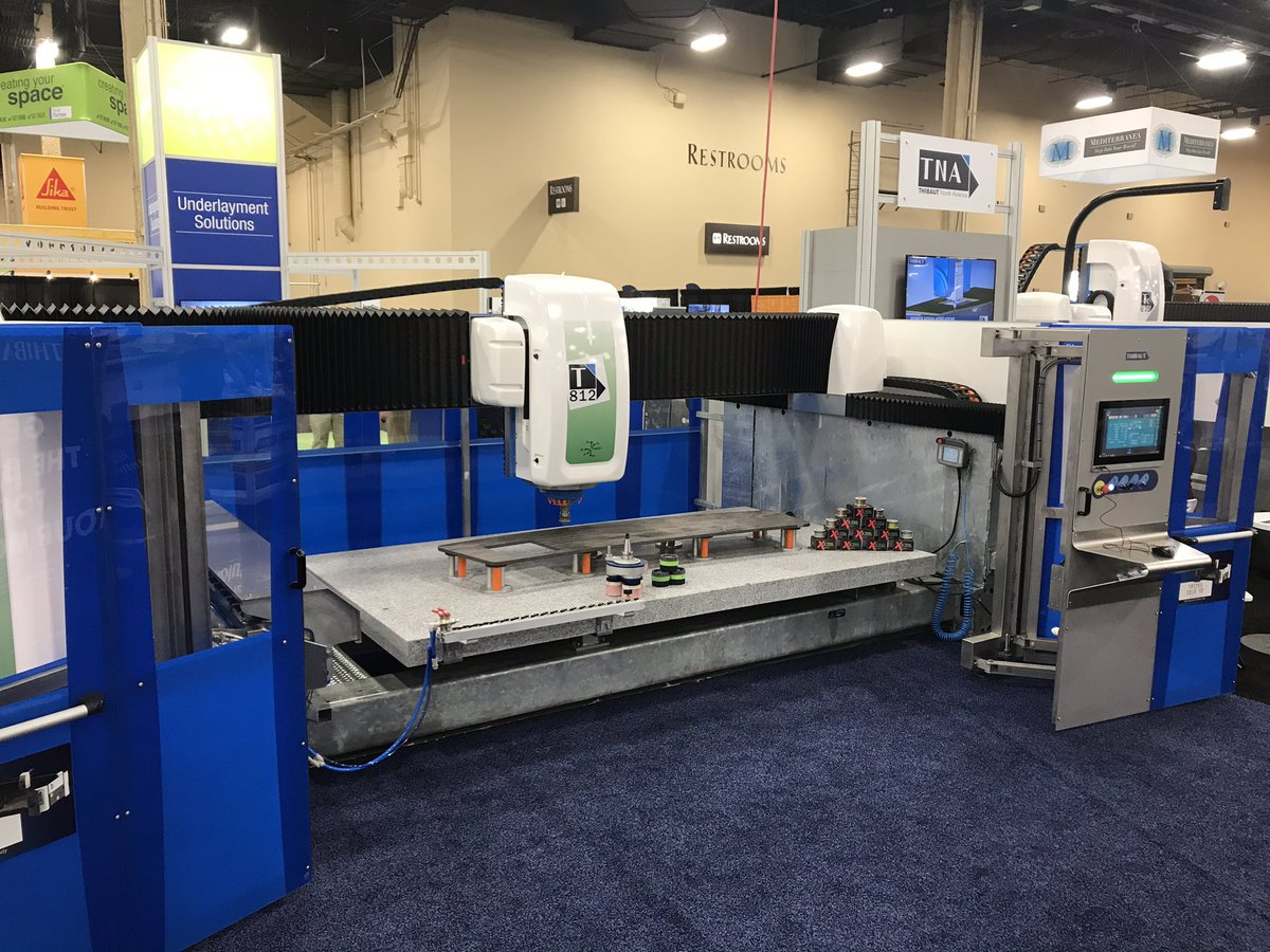 MasseSales's tweet photo. New Bridge Saw and CNC Profiling and Polishing machines from @StoneMachinist at @TISEevents Vegas. https://t.co/LlEpLme1yO