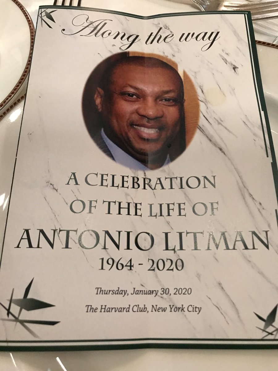 ‘Celebrating the lLife’ of Antonio Litman, Marshall Islands Registrar for ships, murdered recently in #Brooklyn. Memorial service at #HarvardClub of #NYC. #RIP Antonio! #IRI #MarshallIslands