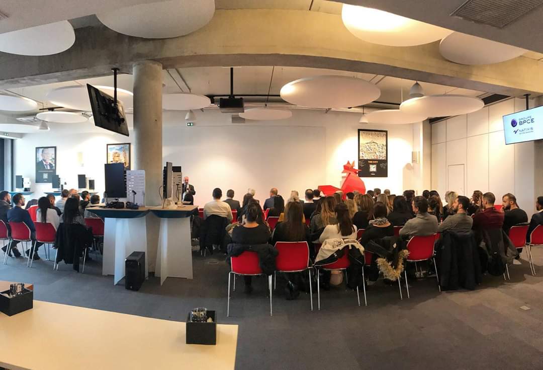 LaCoqueNumeriq's tweet photo. Les équipes de @natixis sont aujourd’hui à La Coque pour faire un bilan 2019!
Traiteur Fleur de sel s’occupe du cocktail déjeunatoire.
#event #marseille #natixis #lacoque https://t.co/2uFOw8e68L