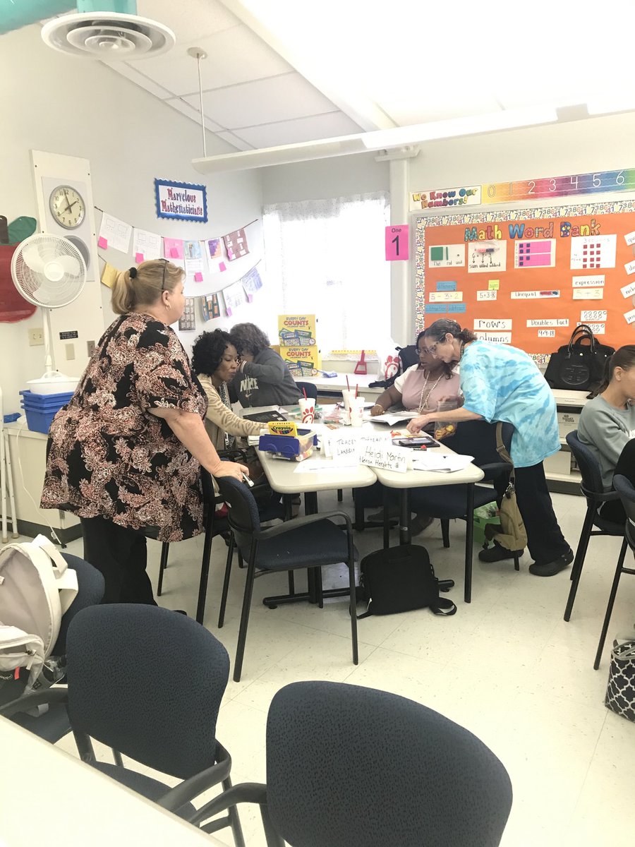 KarenMoMath's tweet photo. Primary teachers using Singapore Strategies for problem solving and manipulatives to reinforce fluency at our PL today.   ⁦@BCPSElementary⁩ ⁦@BCPS_ElemMath⁩ ⁦@drnmancini⁩ https://t.co/ka8MmZF3Jc