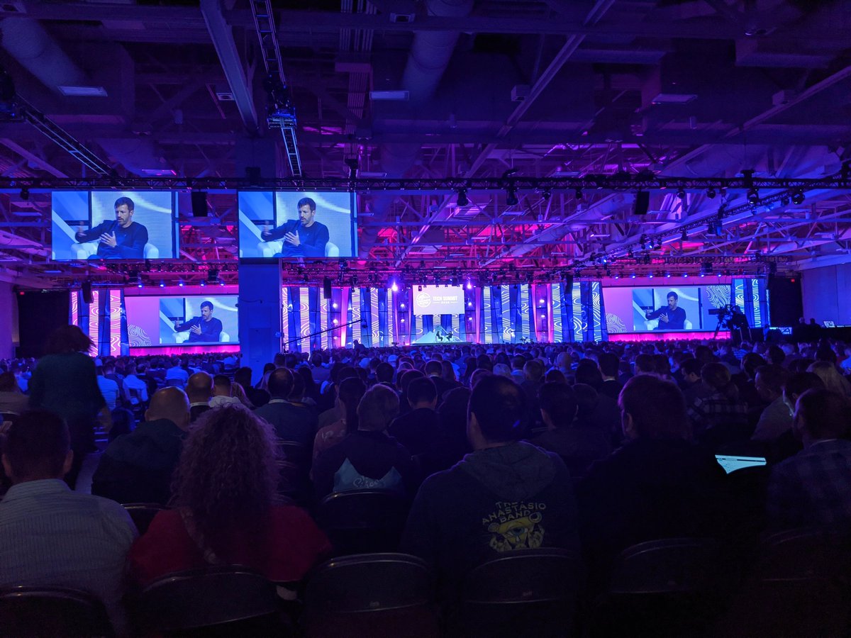 paulerland's tweet photo. Full house at the @siliconslopes Tech Summit #siliconslopes #Utah #tech https://t.co/VMLOdefAit