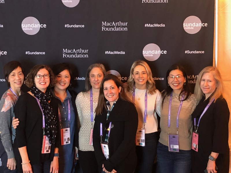 group photo of 8 people