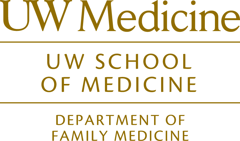 UW Medicine UW School of Medicine Department of Family Medicine logo.