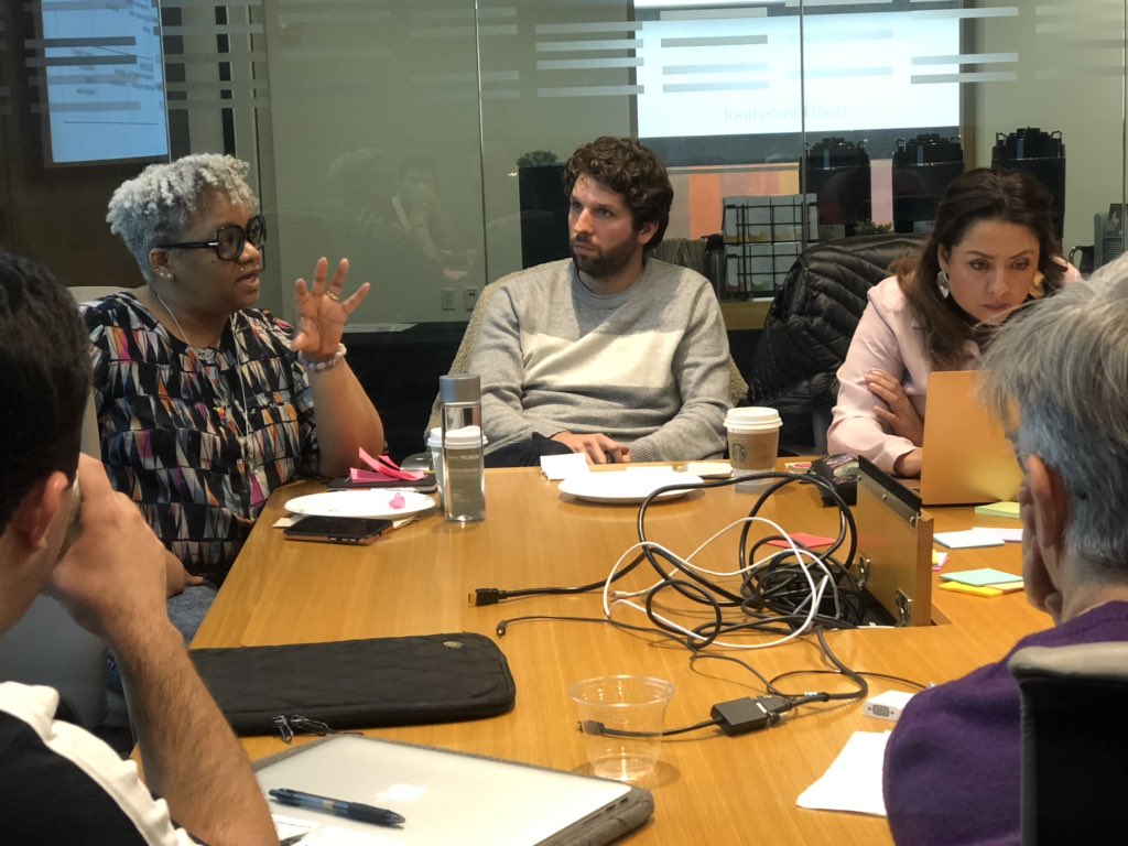 stanfordccsre's tweet image. RACE AND TECH WEEK - DAY 4: At the Law School today. Samir Doshi is sharing his project on the impacts of AgTech on farming communities &amp;amp; his involvement in a local movement to build a sustainable community. @StanfordHAI @StanfordPACS @DigCivSoc #raceandtech #fellowsweek