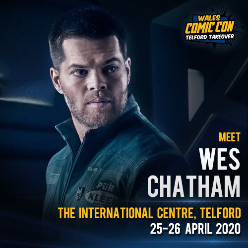 NEW MEDIA GUEST #WCC2020 - Wes Chatham #TheExpanse #HungerGames #TheUnit
