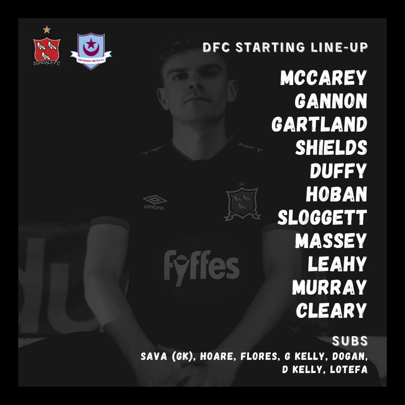 DundalkFC's tweet photo. Here's how we line-up for tonight's #MaloneCup tie against Drogheda United. Kick-off is at 7.45pm.

#CmonTheTown #DFCPreSeason https://t.co/THsCU70Hoz