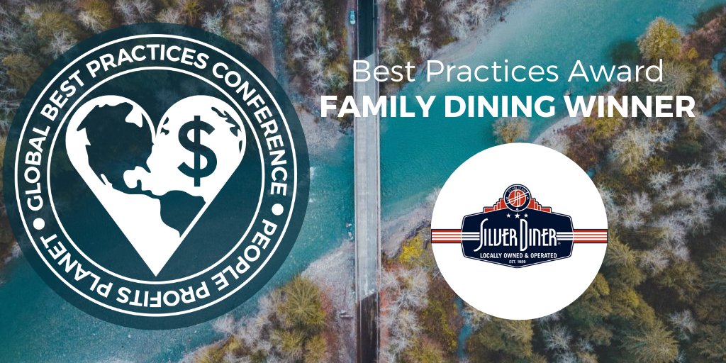 BlackBoxIntelHQ's tweet photo. And the winner for the 2020 #BestPractices Award in the family dining segment is...@Silver_Diner! Congrats! #GlobalBPC https://t.co/tmcpqznIJ0