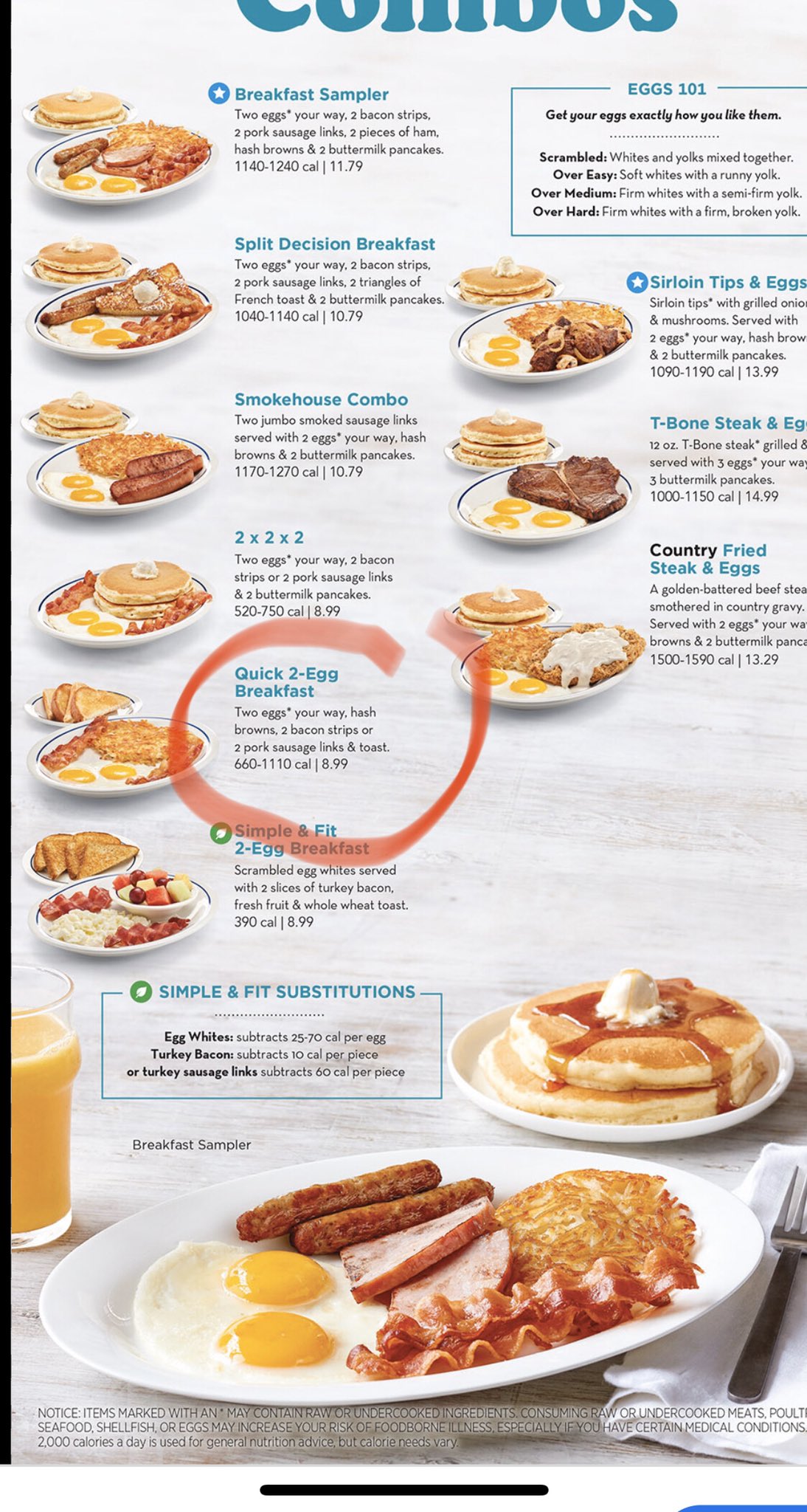 IHOP® Smokehouse Combo - Start Your Combos Order Now!