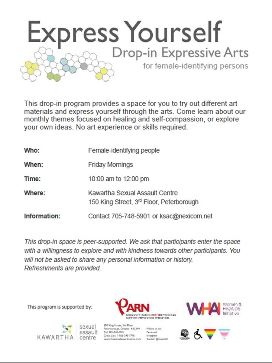 Happy to announce that due to the PA day we will providing child care at tomorrow's drop in! @KSACstaff <a href="/EfryPtbo/">Elizabeth Fry Society of Peterborough</a>