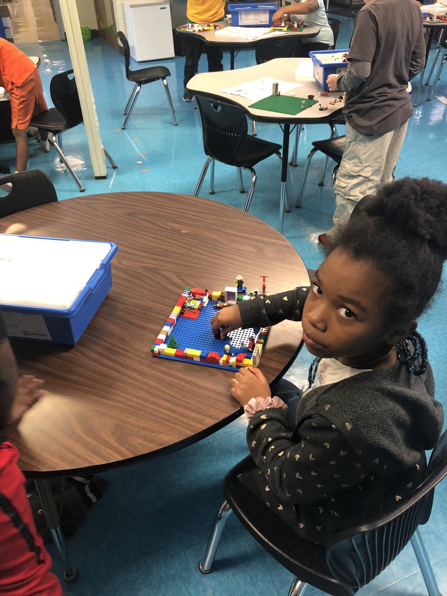 <a href="/miss_tarter/">Ms. Tarter</a> students designing their own neighborhoods for our LEGO city during STEM time <a href="/Benton_STEM/">Benton Elementary</a> #cpsbest #bentonbold