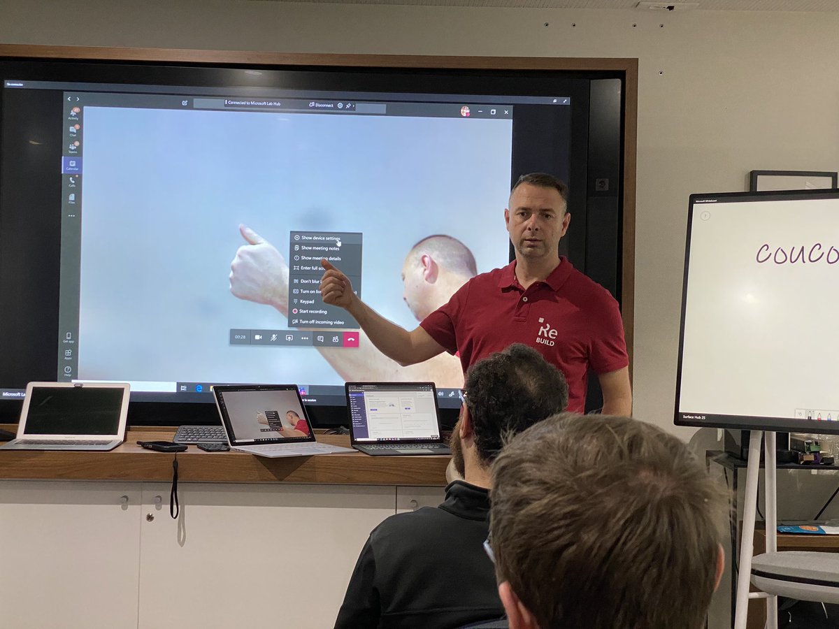 dorothee_rouby's tweet photo. C’est parti pour tout savoir sur les conférences dans #teams avec Eudes Olivier ROBERT à  #nantes  #meetup @LescommunautesMS au #Lab #Microsoft @ktrelohan @BreizhLeX44 @CommunautesMS @MSReBUILD https://t.co/Vxt46OQPeQ