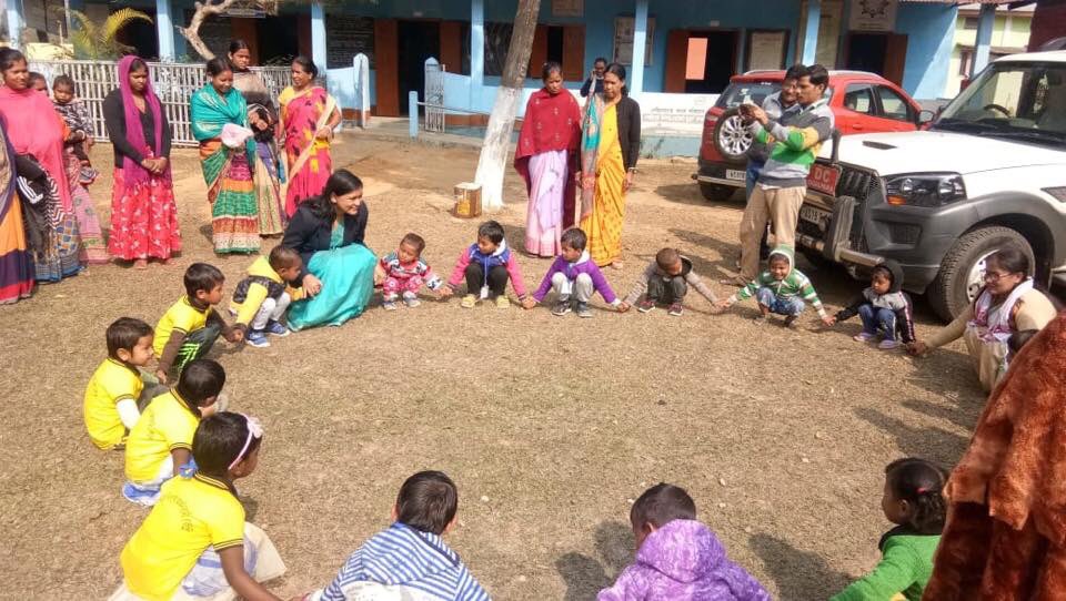 varnalideka's tweet image. A visit for #RepublicDay 2020. Each Tricolour we distributed was received by each child with a sense of wonder and awe. Enthused to see their zeal and activity levels! #ModelAWC #ModelAnganwadi @mygovindia @mygovassam @IASassociation