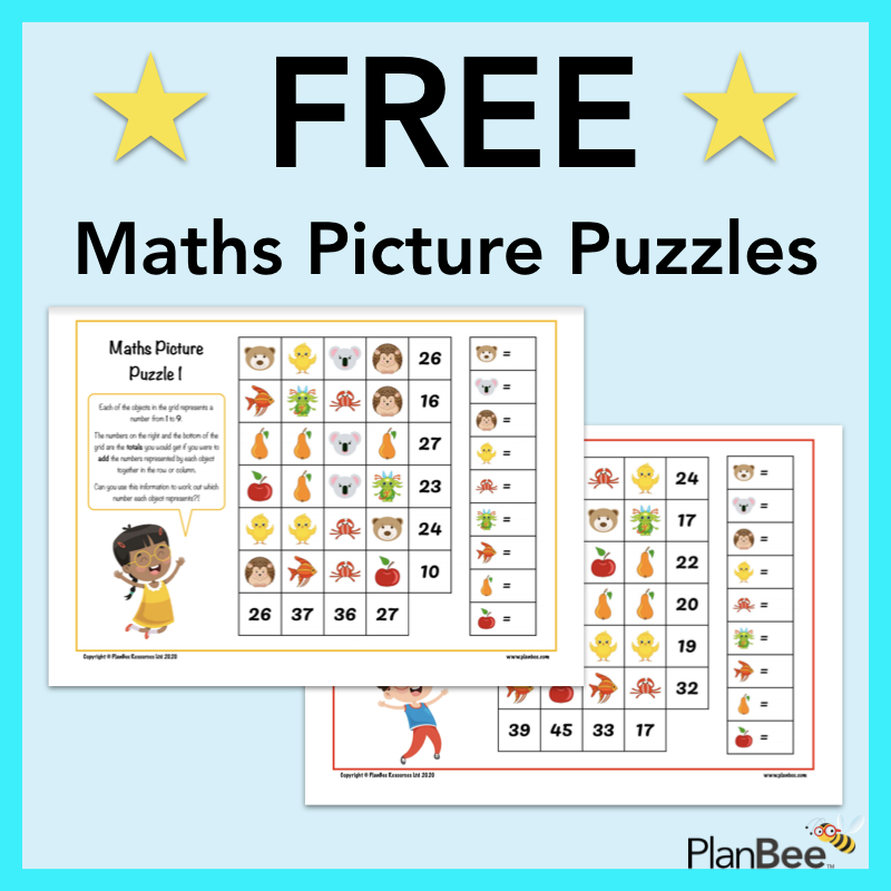 One of our latest FreeBees is this fun Maths Picture Puzzles set! Two differentiated puzzles that will really get them thinking 🤔

Download now for FREE: zurl.co/NhMQ