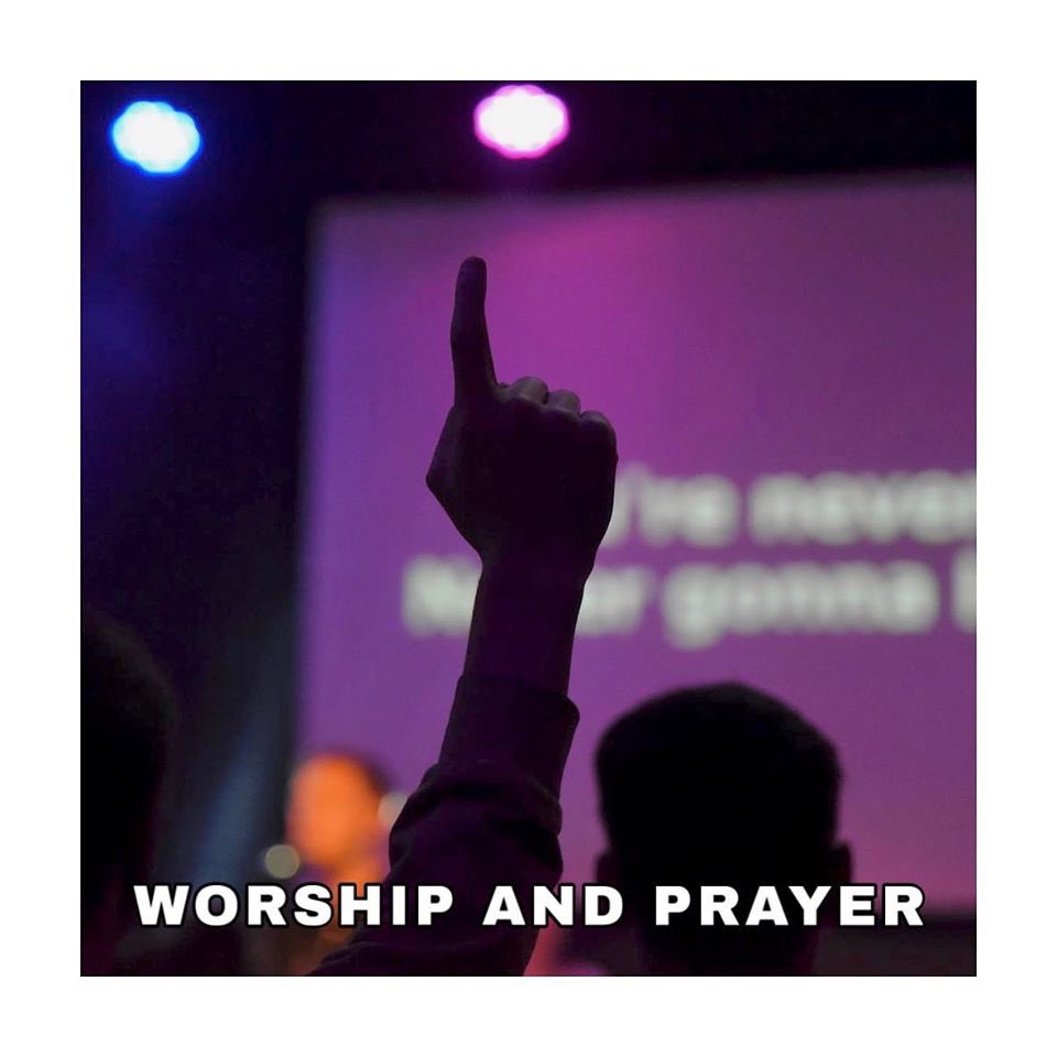 THEWELLEVENT's tweet photo. THIS WEEK AT THE WELL:

We are meeting together this Saturday night at 8PM for a prayer and worship night!

Pastor Stephen will bring us a short word about prayer and The Well Band will lead us in worship.

Come and pray with us as MORE PRAYER=POWER https://t.co/SBFjgaqaNc