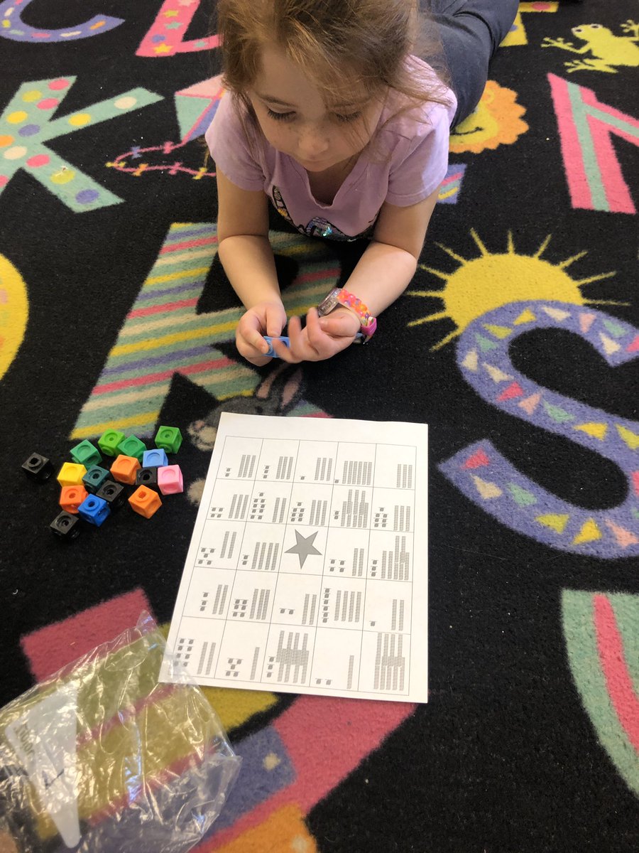 MsCScallan's tweet photo. What to do when the flu has hit your school? Place Value Bingo fun for the healthy kiddos! 😷👍🏼 @MXRComets https://t.co/k8sk5ElcmX