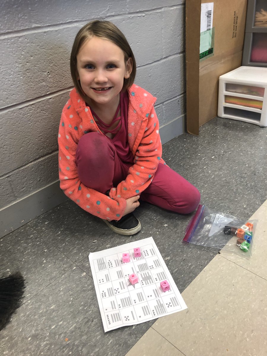 MsCScallan's tweet photo. What to do when the flu has hit your school? Place Value Bingo fun for the healthy kiddos! 😷👍🏼 @MXRComets https://t.co/k8sk5ElcmX