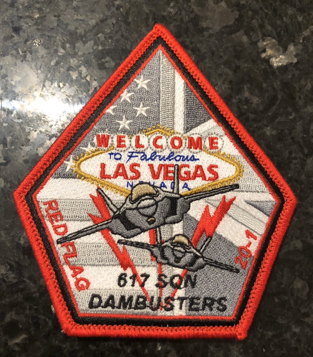 welshi233's tweet photo. Some nice patches and coin from @SquadronPrints of @OC617Sqn Red Flag 2020 #f35 #REDFLAG20 https://t.co/OaA9lS5TAK