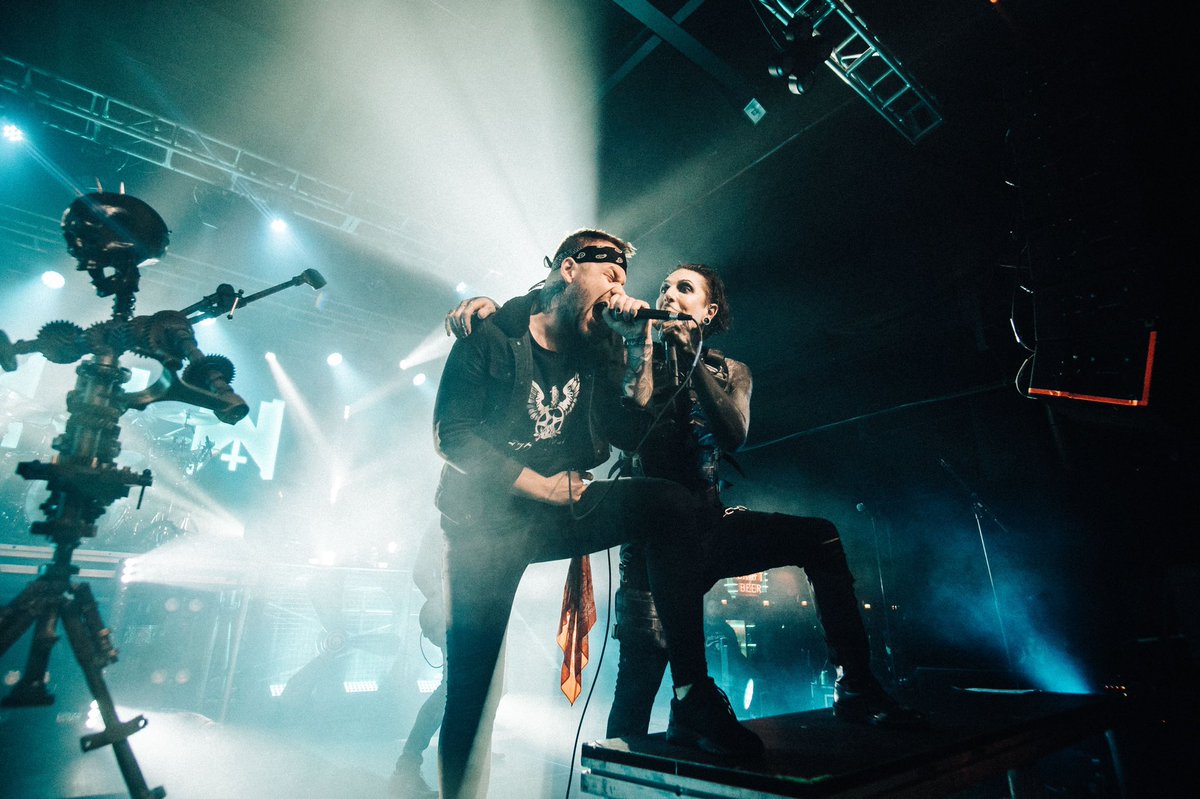 MIWband's tweet photo. Today is sadly final show of the #DiseasedAndDisguisedTour. After 17 of 21 shows being sold out, 97% of all available tickets sold, and countless highlight moments throughout, we cannot say thank you enough to the fans for making this tour a monumental success for all the bands. https://t.co/yXtzm2Ynfv