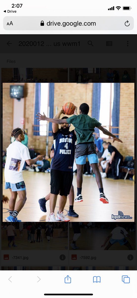 SuperBaston's tweet photo. The pictures finally came in from yesterday’s  basketball game @bostonpolice VS @SJP2CALowerMill. Not sure if the kids played extra hard because it’s @marty_walsh home court but we are still feeling it! Either way it’s was an amazing day! @BPDPCGross #CommunityEngagement 💙🏀🙏🏻 https://t.co/Ehi9lAhUmt