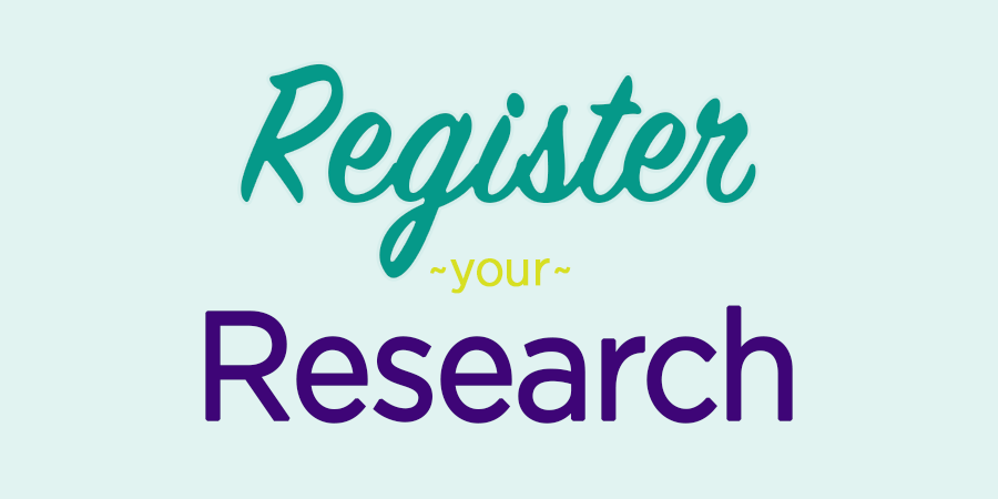 Register your Research