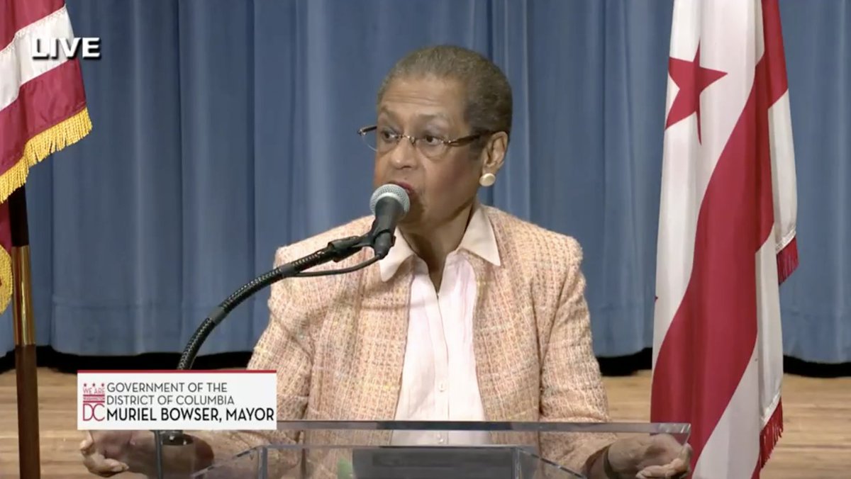 Delegate Eleanor Holmes Norton of DC speaks at a press conference in DC announcing a markup of her DC statehood bill.