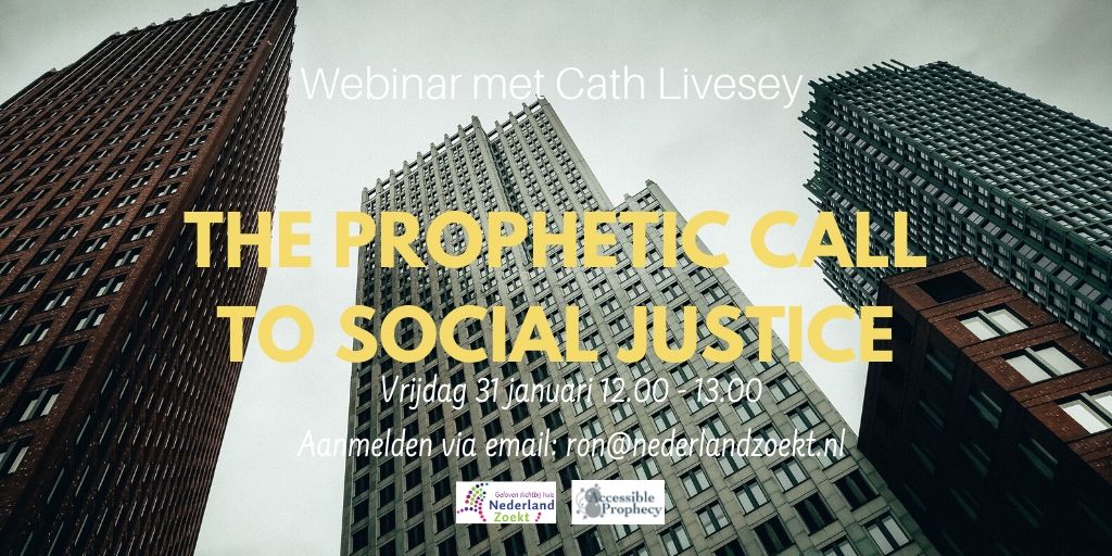 Het voordeel van een webinar is dat je altijd kunt zeggen dat er nog plaats is. Vrijdag onder lunchtijd webinar met @cathlivesey. Voor als je op zoek bent naar maatschappelijk engagement met je omgeving, maar niet weet waar te beginnen. Aanmelding: ron@nederlandzoekt.nl