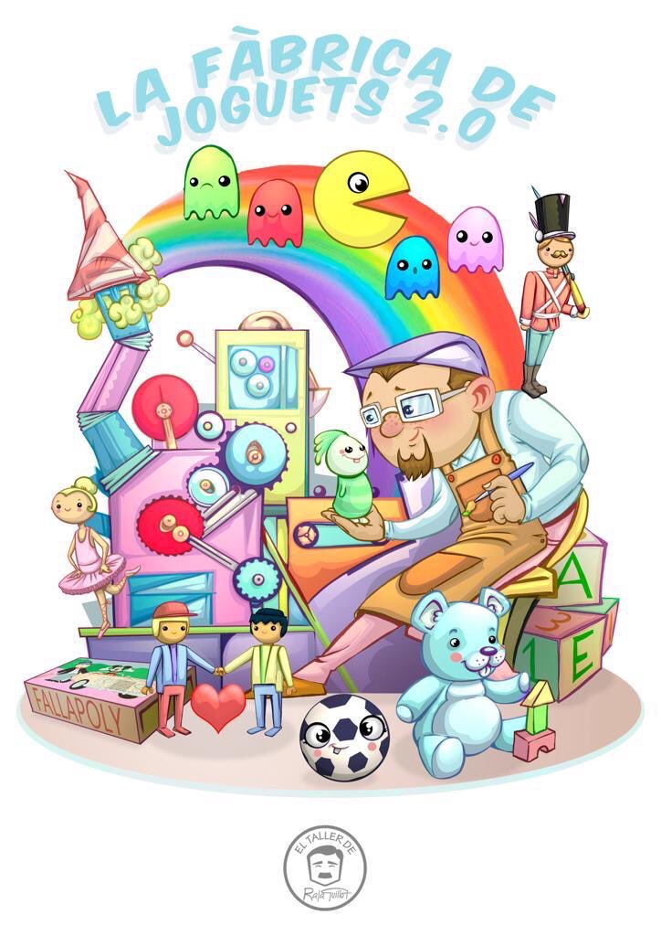 El próximo Domingo 2 de Febrero a las 11h. la comisión infantil de la Falla General Pando Serrano Flores visitará El taller de Rafa Guillot, su artista infantil. Después de ver cómo está quedando su “fábrica de juguetes 2.0” almorzarán todos juntos.

#eltallerderafaguillot