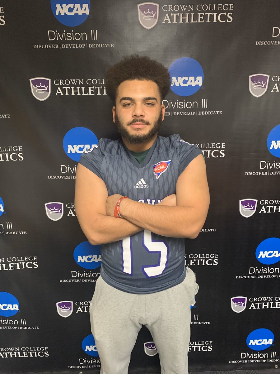 zekey__'s tweet photo. 100% committed! Excited for the future! All glory to God! #WEnotME @CrownCollegeFB  @MonsoonFootball  @CoachPerrone https://t.co/8XiJdsdDMv