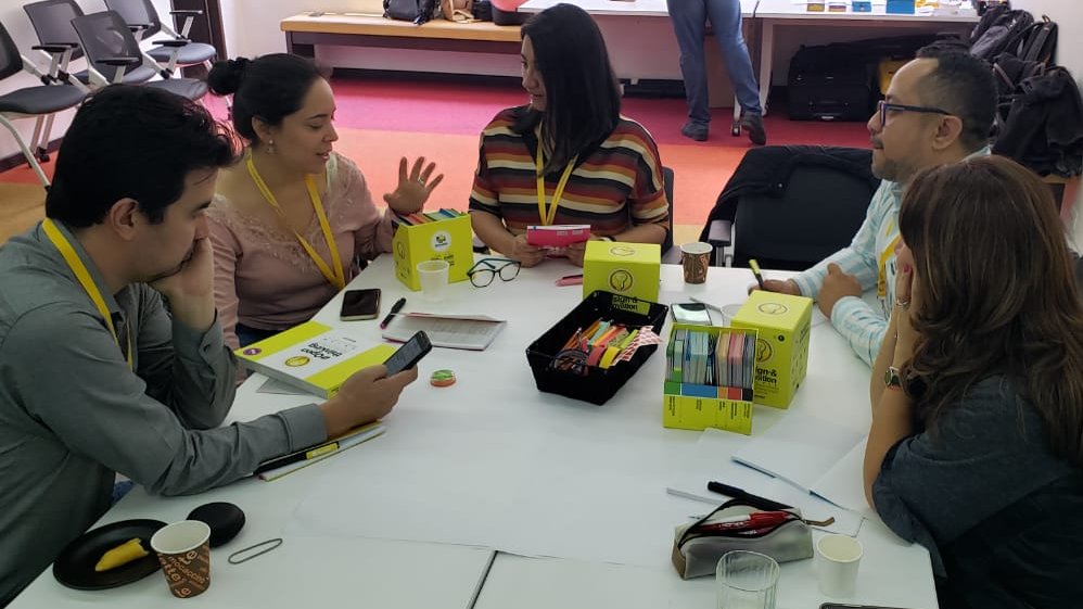 Openmind_CD's tweet photo. Avanza el día y también lo hace nuestro taller de
#openthinking. #opencardsmethodology #metogologíasagiles #designthinking #aprendizaje https://t.co/eUaLGcmuKv