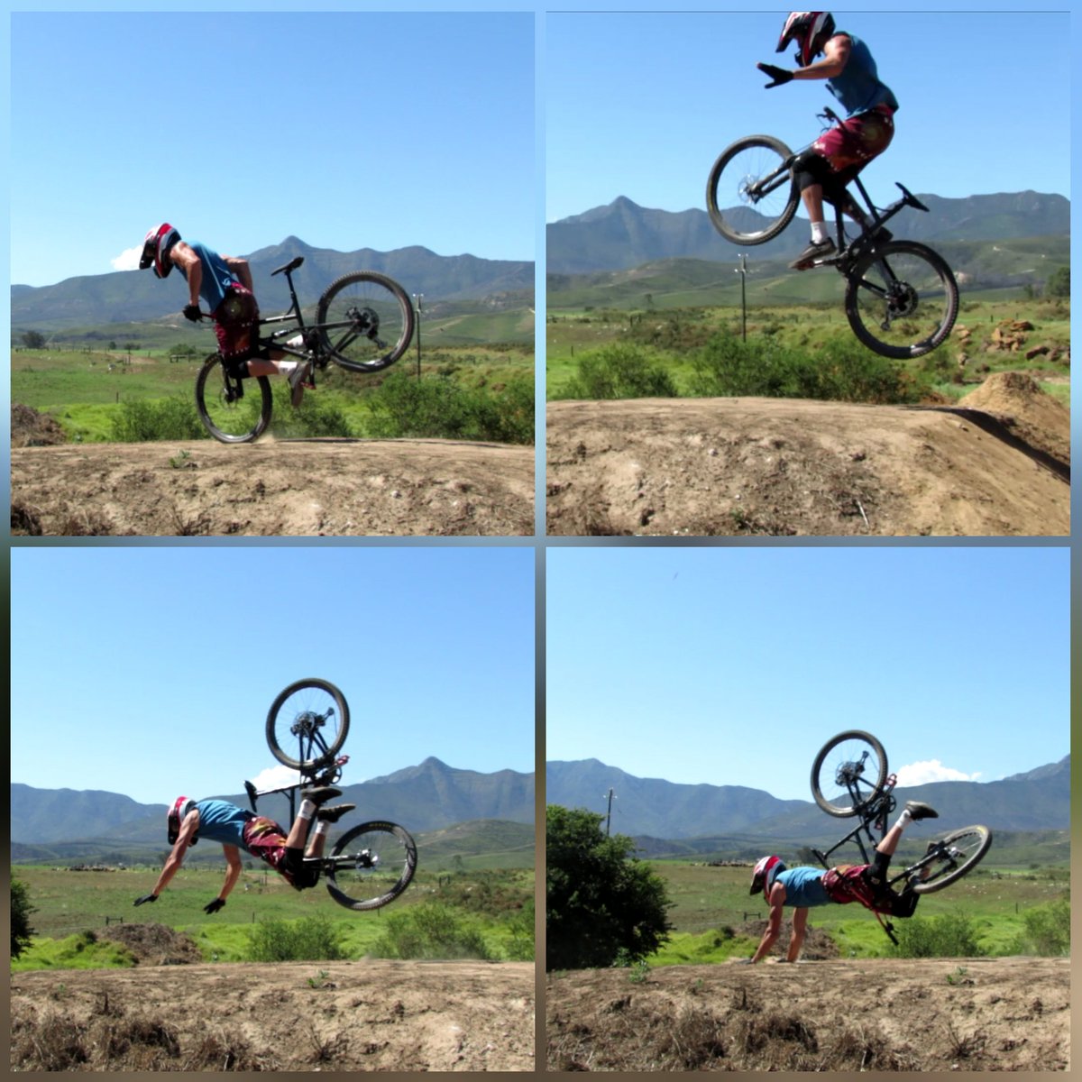 Madelsnel1's tweet photo. When life gives you a front break.. Don't use it on a no hander - Emile Pretorius ππ @bansheebikes #epicfail #mountainbikefails #stopdropfail #mtblife #inthesaddlewithEmile #bansheespitfire #ukmtbchat #ukcyclechat #life #bike #mountainbiking #mtb #banshee https://t.co/aEvaXzOOWR