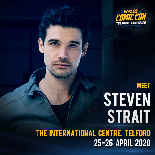 NEW MEDIA GUEST #WCC2020 - Steven Strait #TheExpanse #10000BC #TheCovenant #SkyHigh